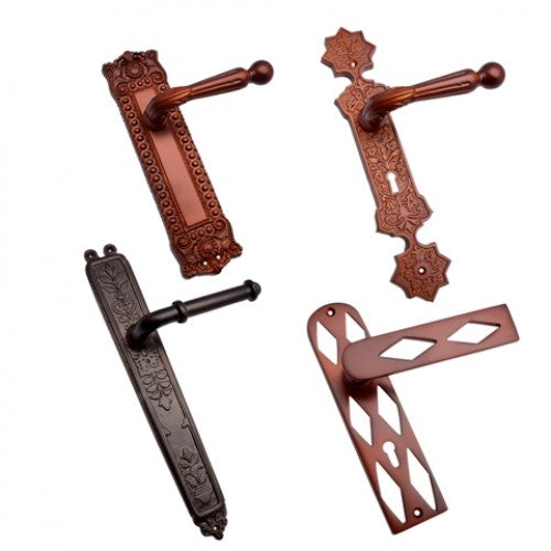 Bronze Handles with Back Plates