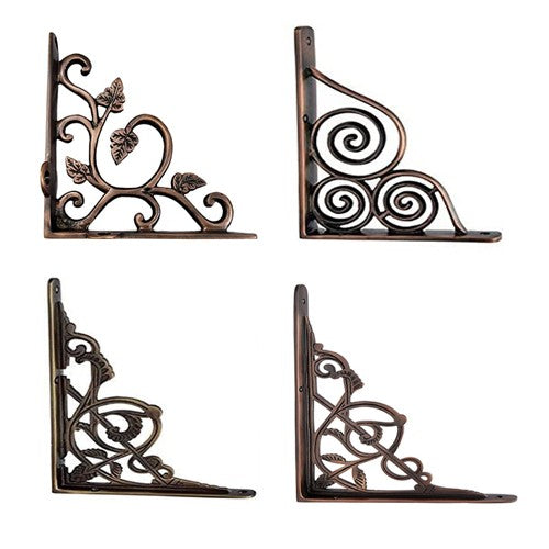 Brass Shelf Brackets