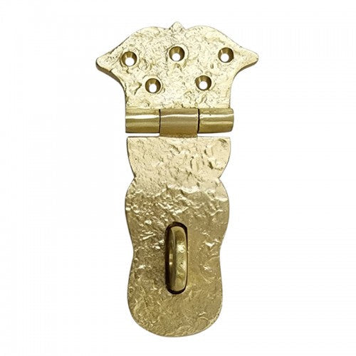 Brass Hasp and Staple