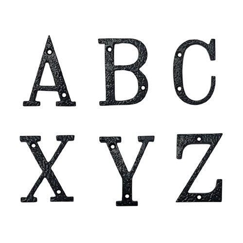 Iron Letters (A-Z)