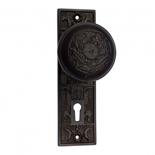 Silicon Bronze Door Knob with Plate