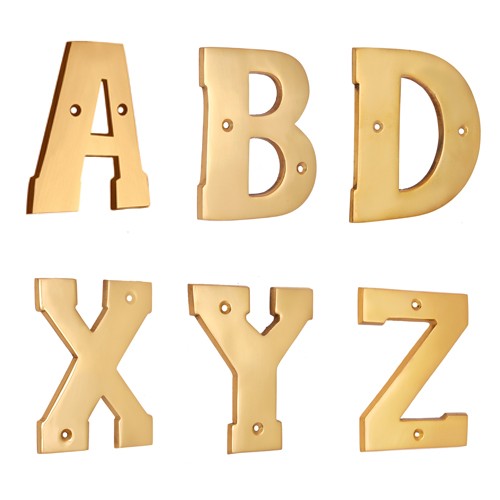 Brass Letters (A-Z)