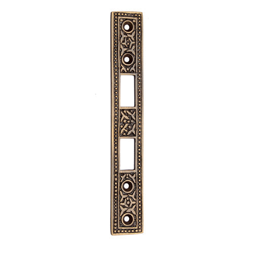 Buy 154mm Brass Mortise Strike Plate-Premium Harware Products Online - Adonai Hardware