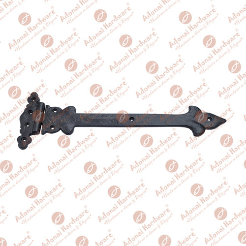 Buy 15 Inch Adonijah Antique Cast Iron Strap T Hinge-Premium Harware Products Online - Adonai Hardware