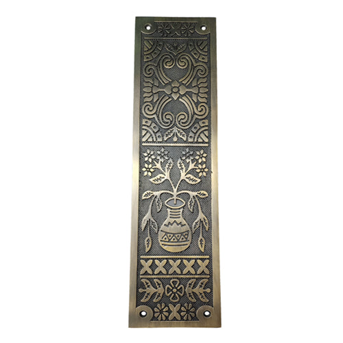 Buy 15 inch Melchizedek Aluminium Push Plate-Premium Harware Products Online - Adonai Hardware