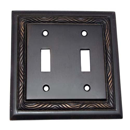 Buy 2 Toggle Rope Brass Switch Plate-Premium Harware Products Online - Adonai Hardware