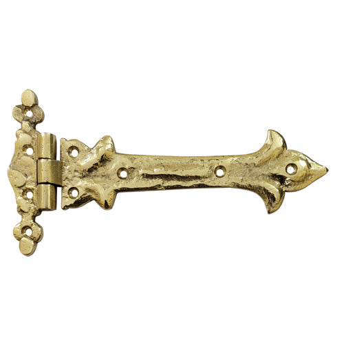 Buy 6 inch Adonijah Brass Strap T Hinge-Premium Harware Products Online - Adonai Hardware