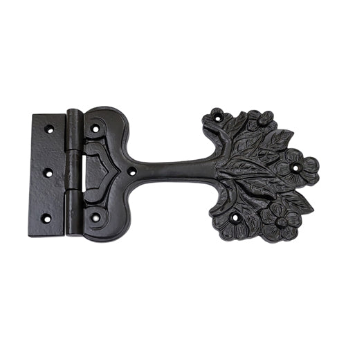 Buy 8 Inch Tree-Shaped Antique Cast Iron Strap T-Hinge-Premium Harware Products Online - Adonai Hardware