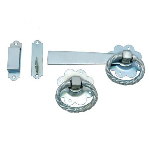 Buy Twisted Ring MS Gate Latch-Premium Harware Products Online - Adonai Hardware