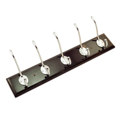 Quality Hooks on Wooden Plate  Hooks on Wooden Plates - Adonai